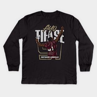 Ayo Tifase College Cheer Kids Long Sleeve T-Shirt